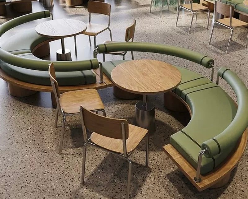 Where to buy stain-resistant custom restaurant booths from professional Chinese factories