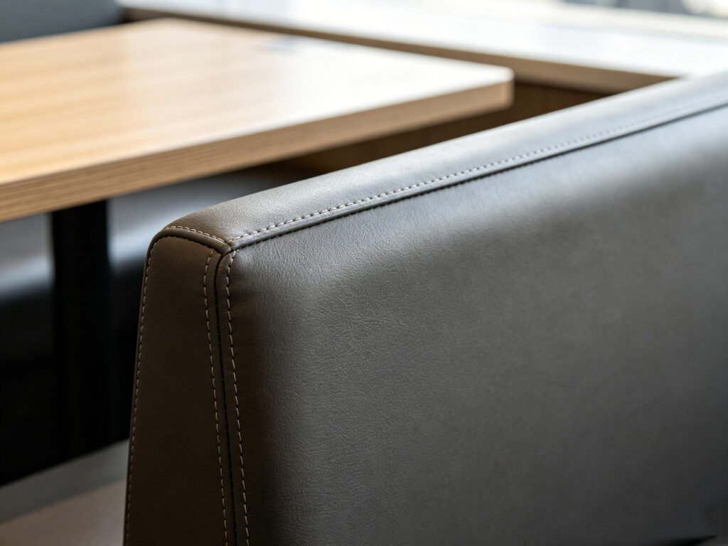 Where to buy stain-resistant custom restaurant booths from professional Chinese factories